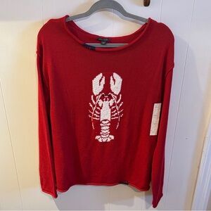 Wild Fable Red Lobster Sweater
